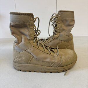 Danner Tachyon 8" Coyote Desert Sand Tan Leather Tactical Boots Men's Size 4 D